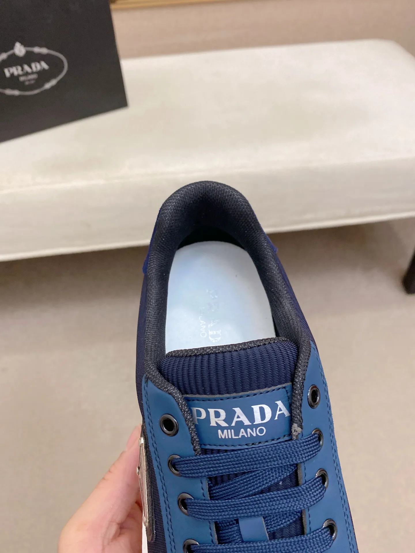 Men's men's shoes💰: 440💰[Prada～Prada] Trendy new styles are on the market. Same style as the official website. Counter quality. Original version. [Strong] [Strong] Imported selected first-layer cowhide. Comfortable and breathable sheepskin lining, fine workmanship, upper layer made of 100% pure cowhide, original last shape, comfortable on the feet, shoe sizes 38 to 44